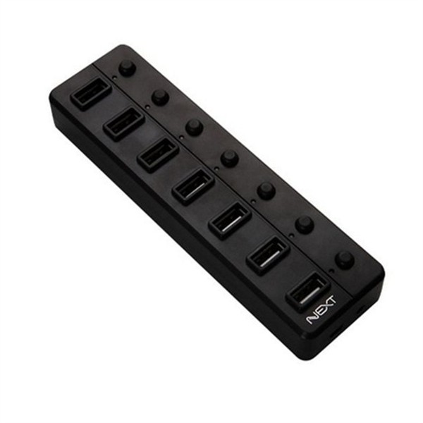 멀티포트 usb 허브 7포트 스위치 유전원 usb 허브 7포트 개별 데스크탑 - 상품 이미지