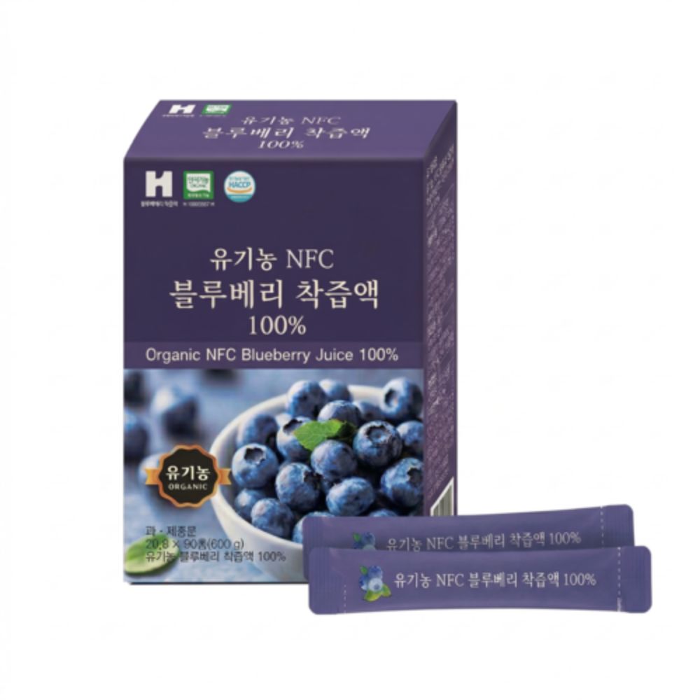유기농 nfc블루베리 착즙 원액 진액 짜먹는 블루베리즙스틱 이미지 7