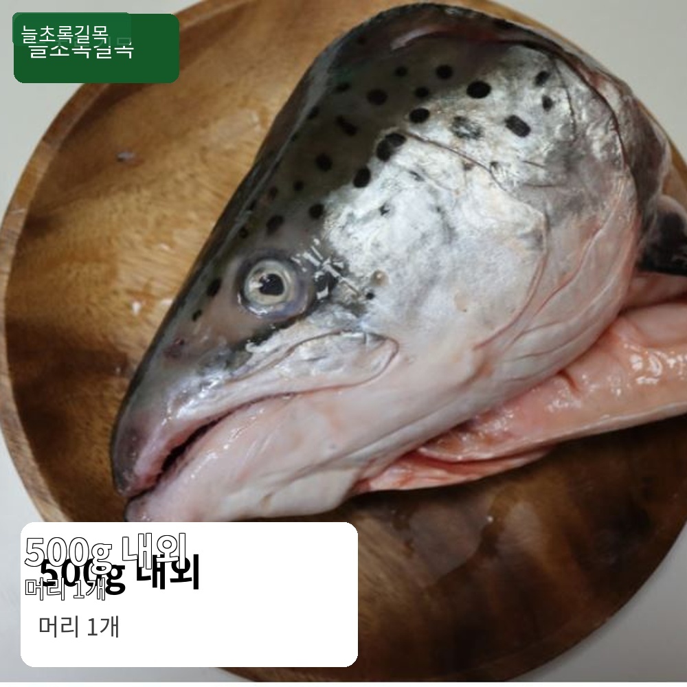 노르웨이 연어머리 500g 구이 조림용 냉동 연어 특수부위 - 상세 이미지 3