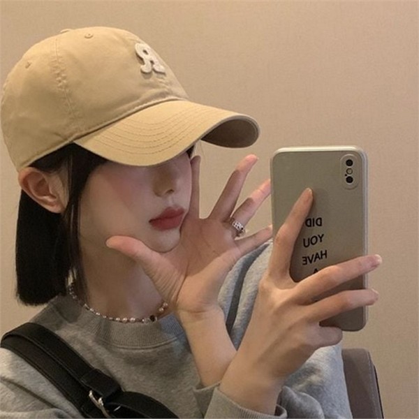 데일리 여성 볼캡 모자 남녀공용 여성 야구 모자 캐주얼 여름 - 상품 이미지