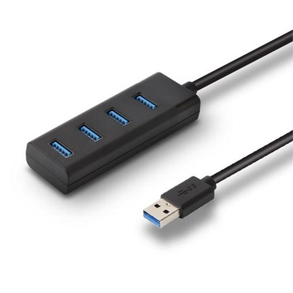 멀티 usb 허브 4in1 초고속 usb 3.0 허브 무전원 확장 - 상품 이미지
