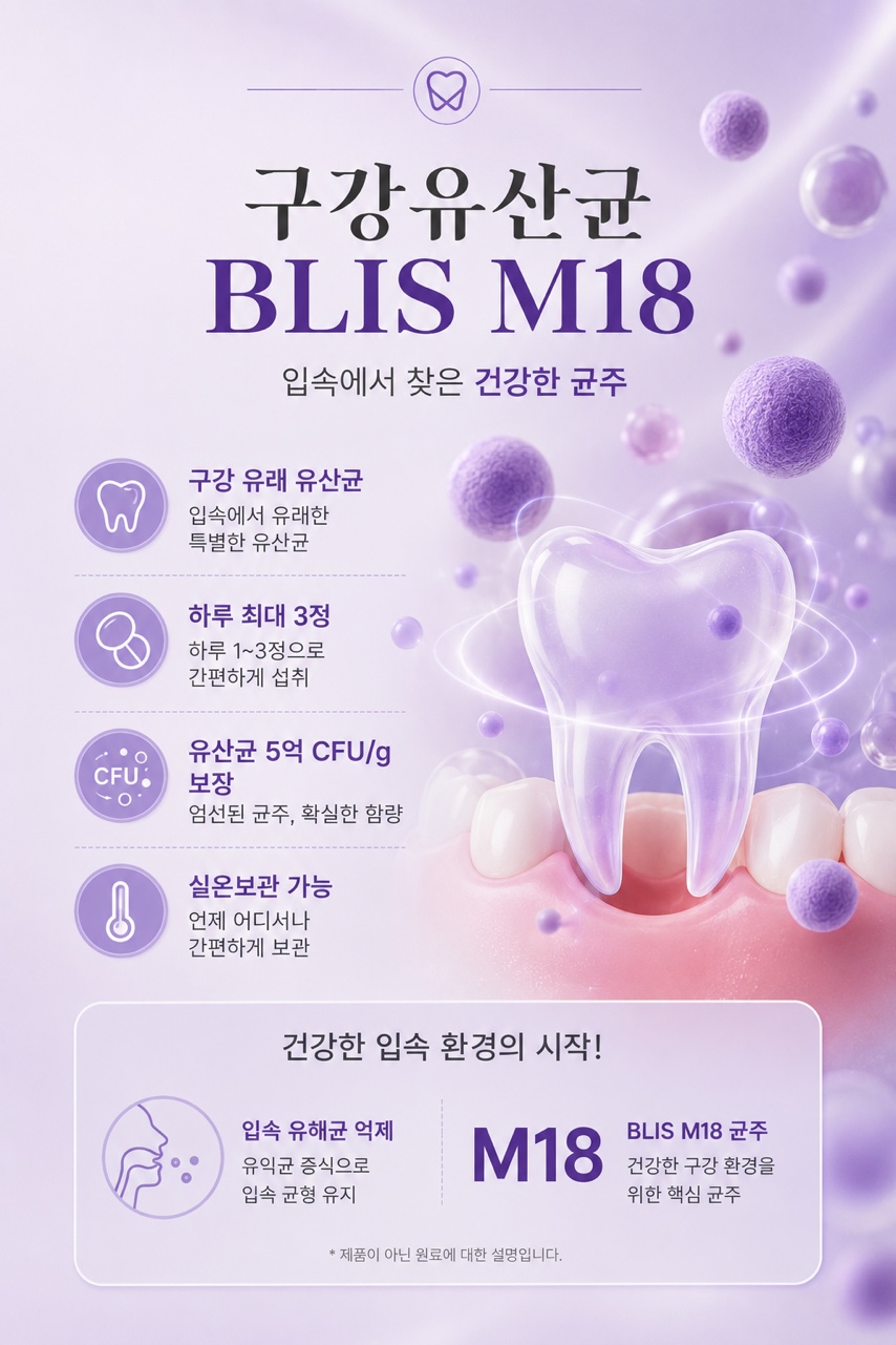 닥터파이토 덴티백 PRO 구강유산균 M18 캔디형 30정 x3개 이미지 8