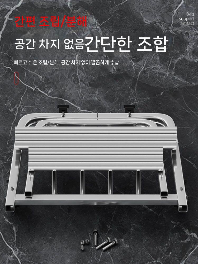 마대 걸이 수거대 폐기물 분리수거함 대용량 이동식 소형 - 상세 이미지 5