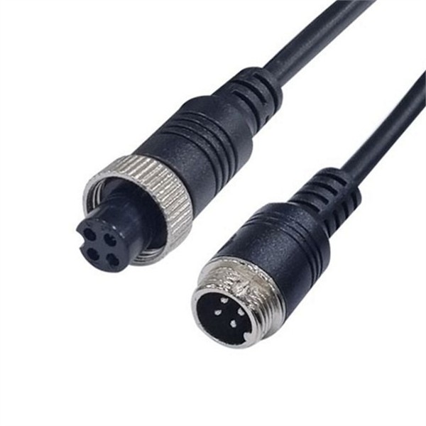 자동차 cctv 카메라 케이블 4핀10M 트럭 cctv 연장 케이블 캠핑카 - 상세 이미지 2