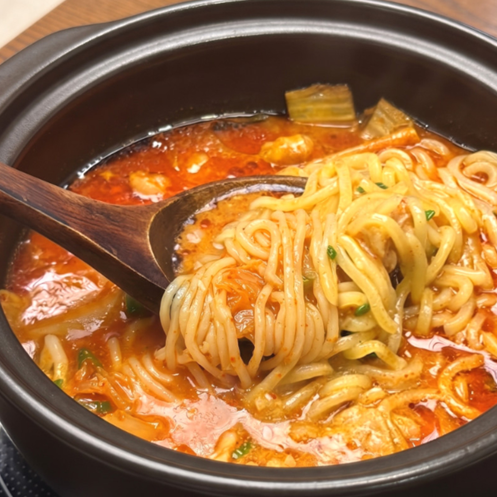 [일산맛집]얼큰 구수한 누룽지짬뽕탕 1인분 / 쫄면의 대변신 얼큰한 차슈 쫄면탕 1인분 이미지 8