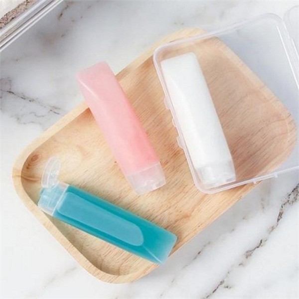 휴대용 튜브형 공병 30ml3개 다용도 여행용 공병 스킨케어 화장품 리필용 - 상품 이미지