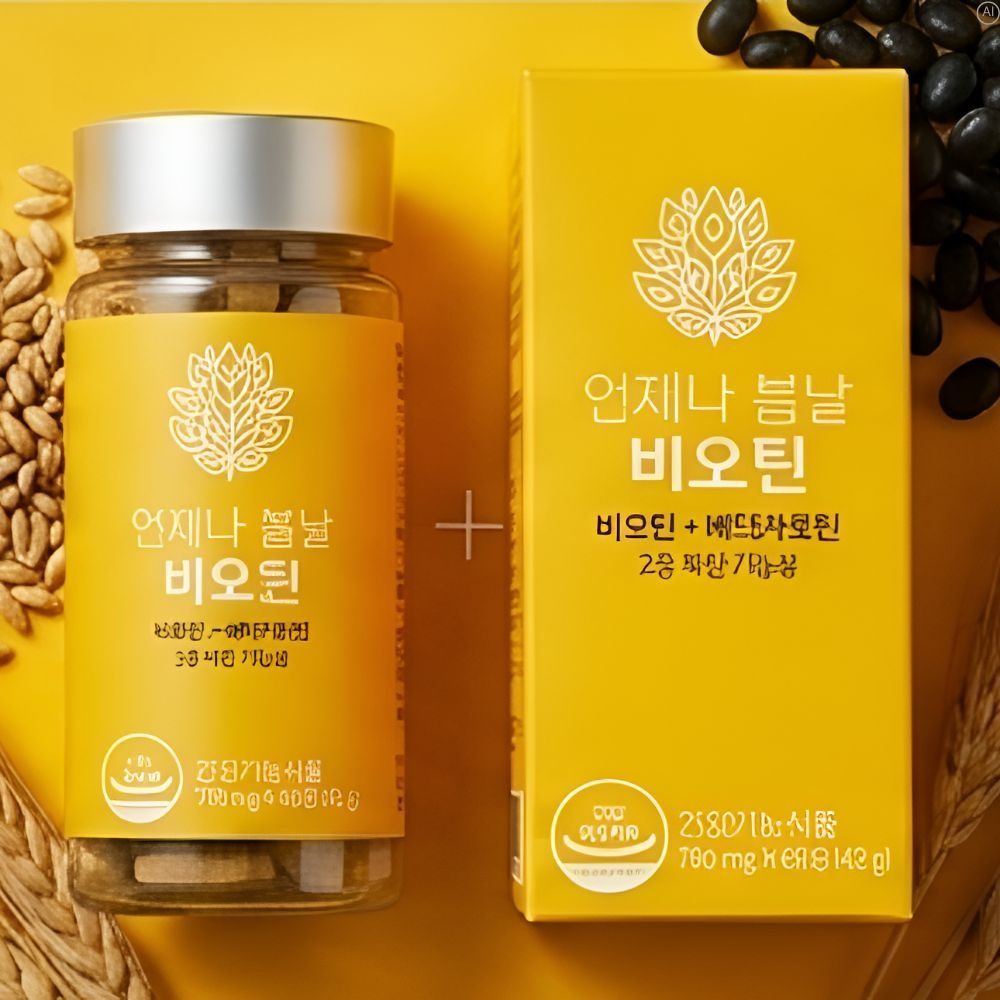 풍성한 맥주효모 비오틴 10000 효능효과 비요틴 성분 함량 - 상세 이미지 5
