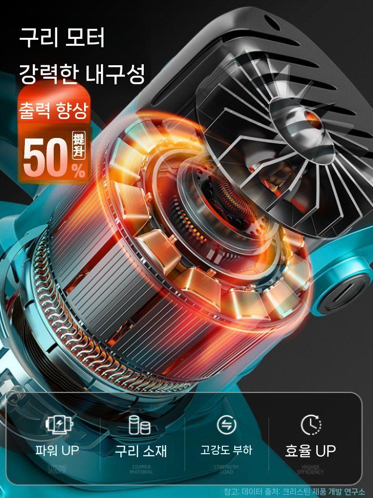 페인트 교반기 시멘트 믹서 콘크리트 드릴 몰탈 액상 배합기 혼합기 2400W+S 로드 - 상세 이미지 4