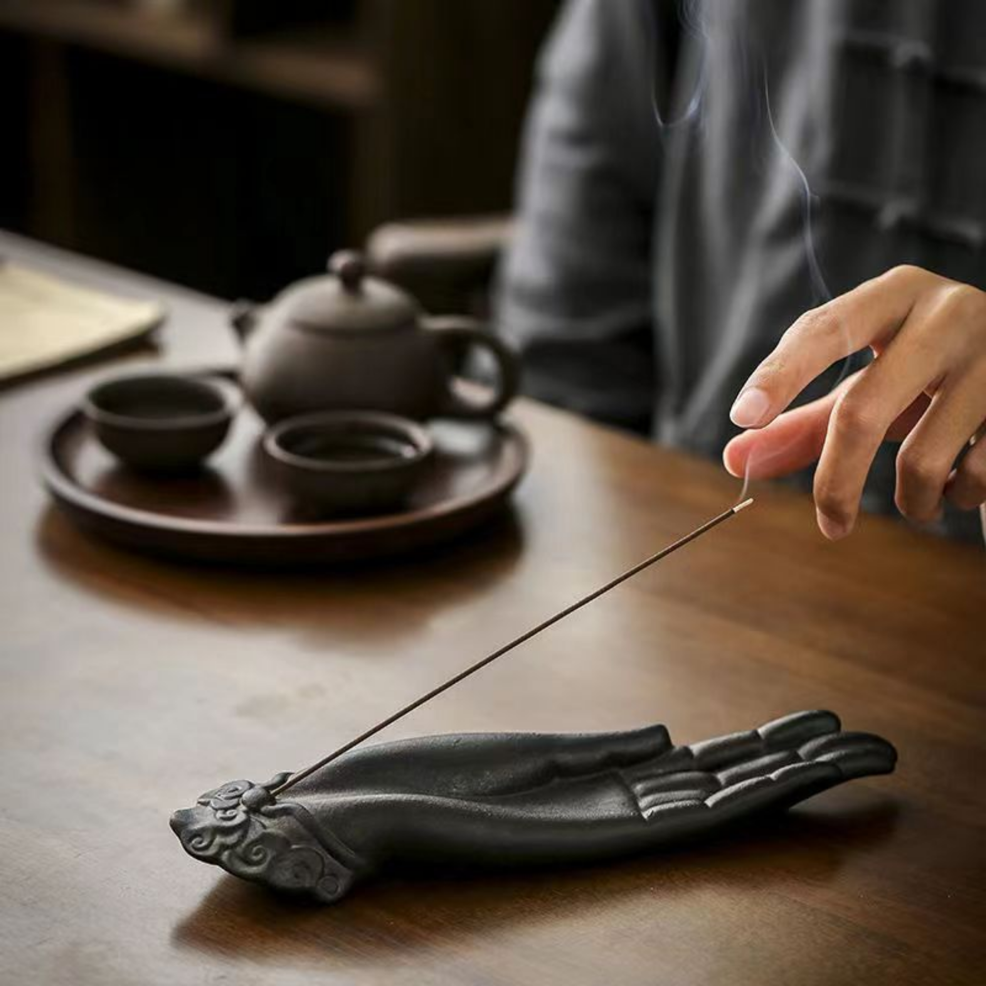 소원부적 힐링 오브제 향꽃이 인센스 받침 - 상세 이미지 5