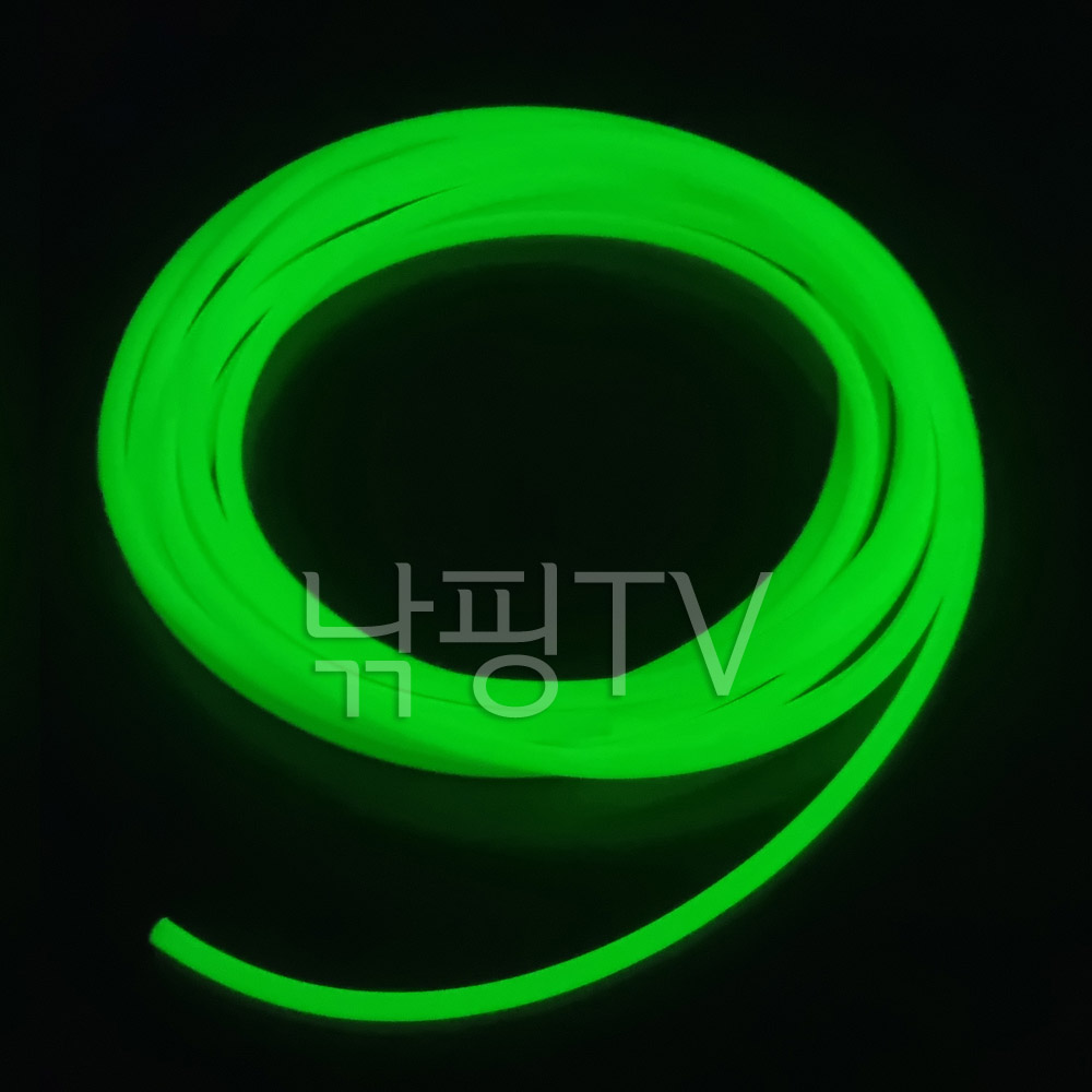낚핑TV 고축광튜브5m 외경5.2mm 자작채비 단품 -원투, 문어 ,에깅낚시채비 케미꽂이 - 상세 이미지 2