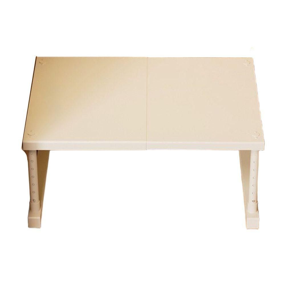 길이조절 옷장선반 다용도 파티션 주방 펜트리 적층형 27~42x24cm 높이 25~35cm 1 이야기 - 상품 이미지