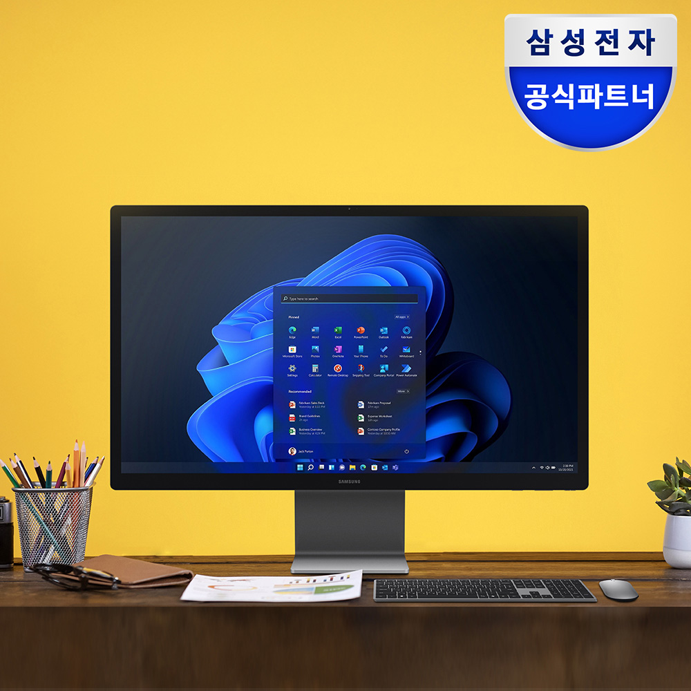 삼성 올인원 프로 일체형PC 윈도우11 가정용 사무용 데스크탑 컴퓨터 상품 이미지