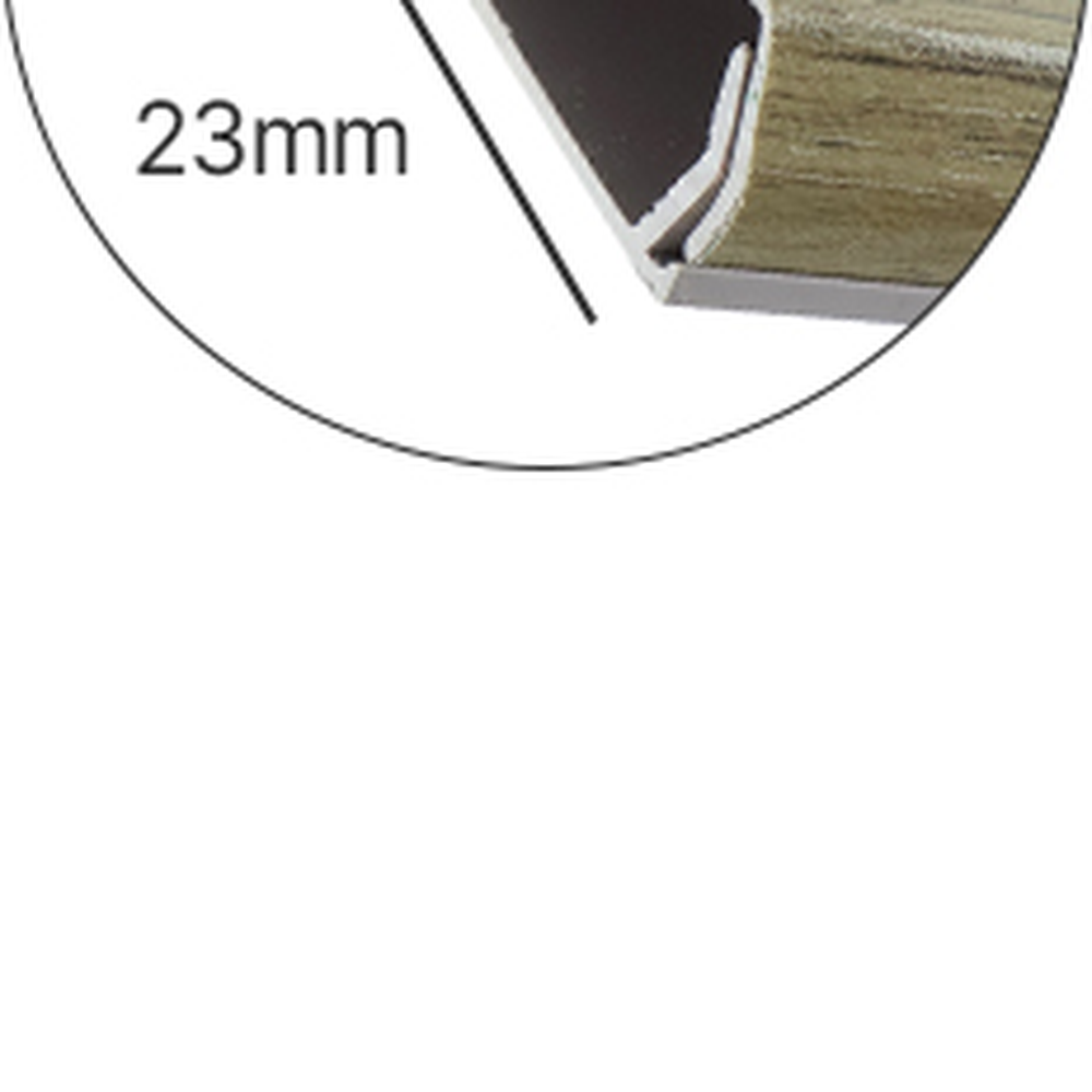 무늬목전선정리전선보호관 자연스러운선정리함 나무결케이블커버 12mm (LP-44-4) - 상세 이미지 3