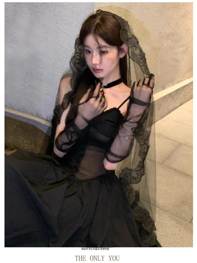 미사보 천주교 종교 화이트 베일 카톨릭 화이트 1.5m - 상세 이미지 4