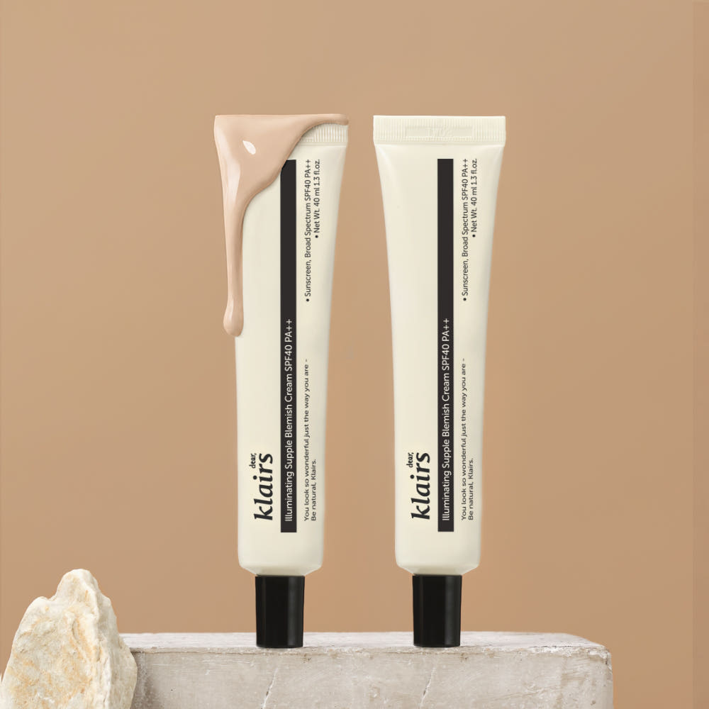디어클레어스 클레어스 일루미네이팅 서플 블레미쉬크림 40g 2개 SPF40 PA++ 비비크림 톤업 모공커버