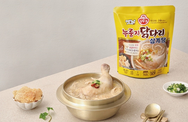 오뚜기 누룽지 닭다리 삼계탕 500g 보양식 간편식 국물 요리 집밥 밀키트 즉석 레토르트 영양식 - 상품 이미지