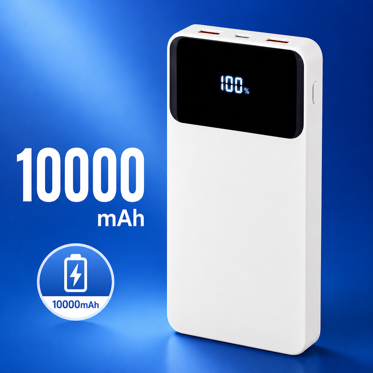 보조배터리 10000 고용량 4포트 3대동시충전 고속충전 기내반입 갤럭시 아이폰 에어팟 - 상품 이미지