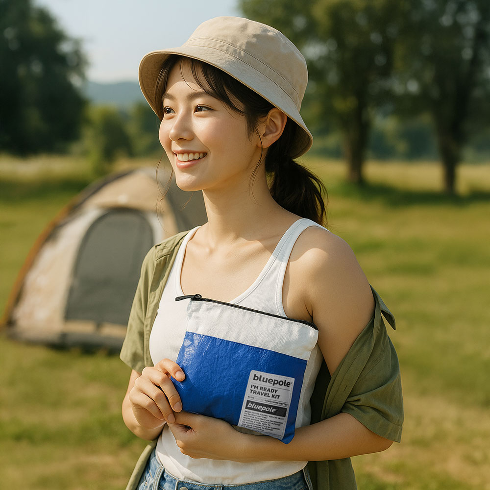 블루폴 아임레디 트래블키트 허브스파 여행용 세면도구세트 3종, 샴푸+바디워시+클렌징폼, 1세트 이미지 6