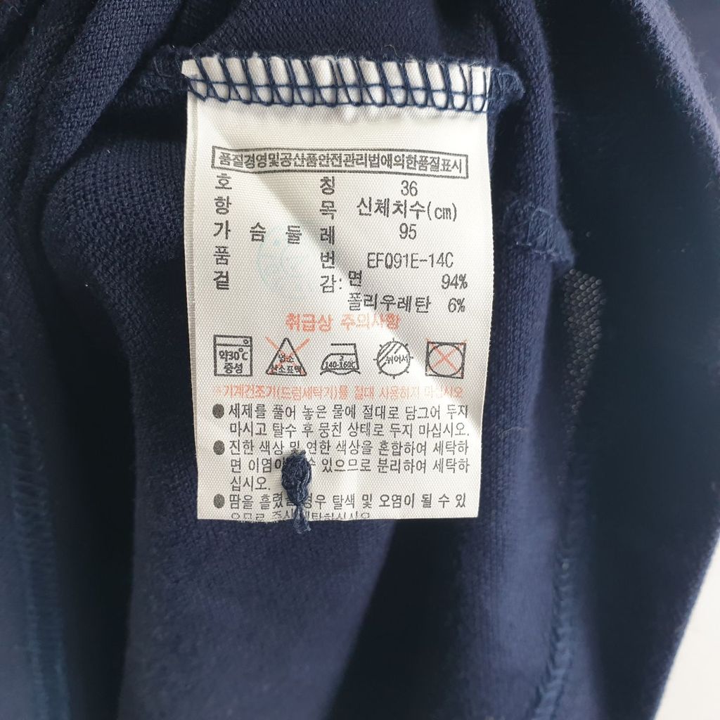 라코스테 네이비 여자 원피스 95 N7436 이미지 8