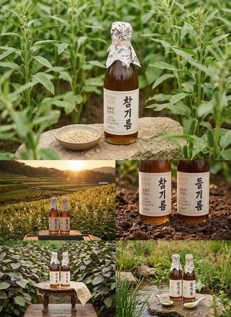 오늘짠 저온압착 통참깨 참기름 350ml, 4개 이미지 8