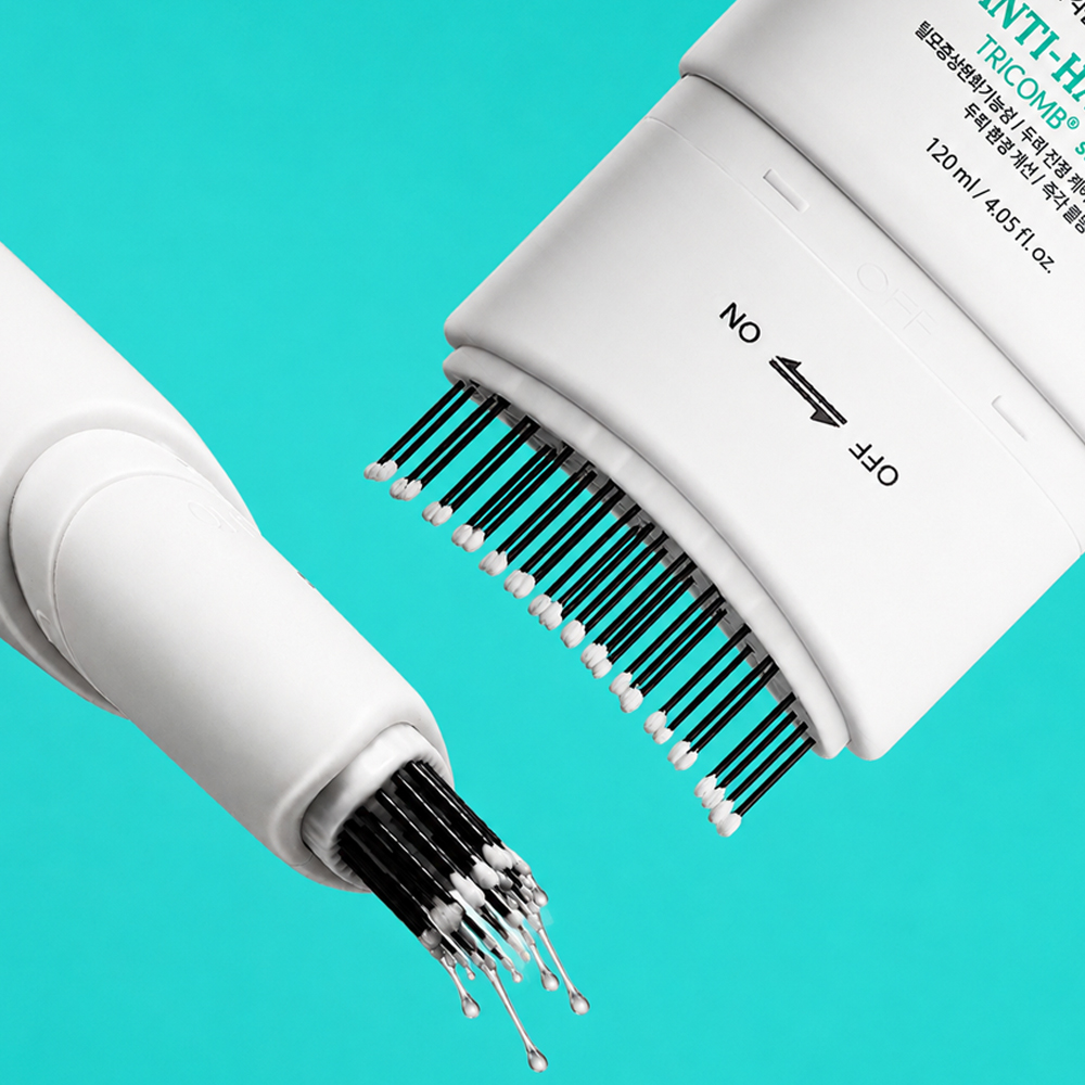 [허성범PICK]몽잘 트리코그로업 트리콤브러시 탈모증상완화 기능성 두피앰플 120ml - 상세 이미지 5