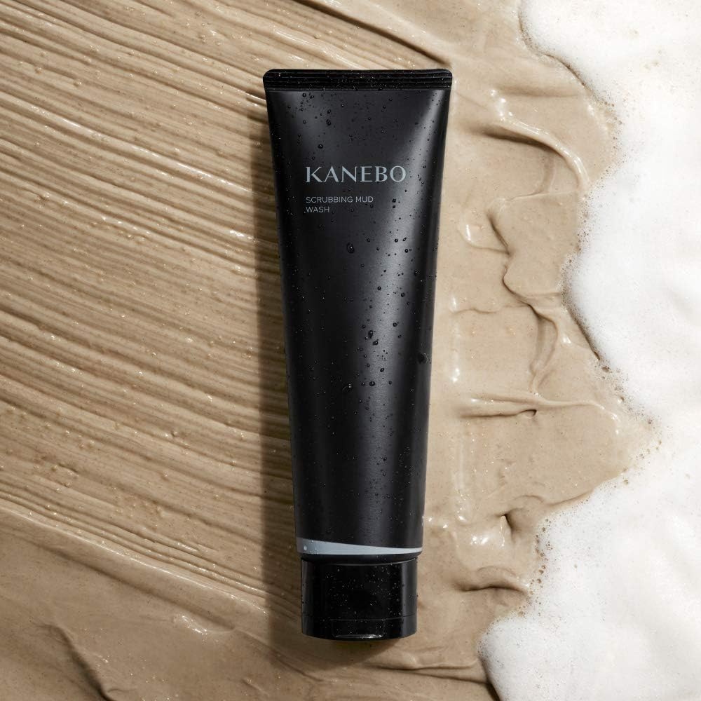 카네보 KANEBO 스크러빙 머드 워시 폼클렌징 130g 딥클렌징 클레이팩 세안제 일본 - 상세 이미지 3