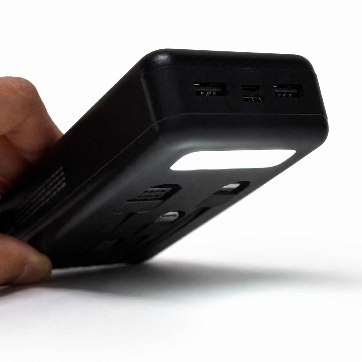 보조배터리 20000mAh 5개 동시충전 LED플래쉬 대용량 고속충전 기내반입 - 상세 이미지 4