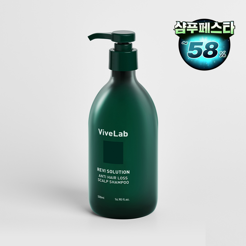 바이브랩 4주 솔루션 초록 탈모 샴푸 우디플로럴머스크, 500ml, 1개 상품 이미지