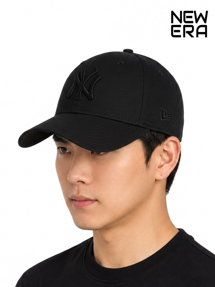 뉴에라 MLB 모자 리그 에센셜 뉴욕 양키스 볼캡 블랙 80468932 - 상세 이미지 4