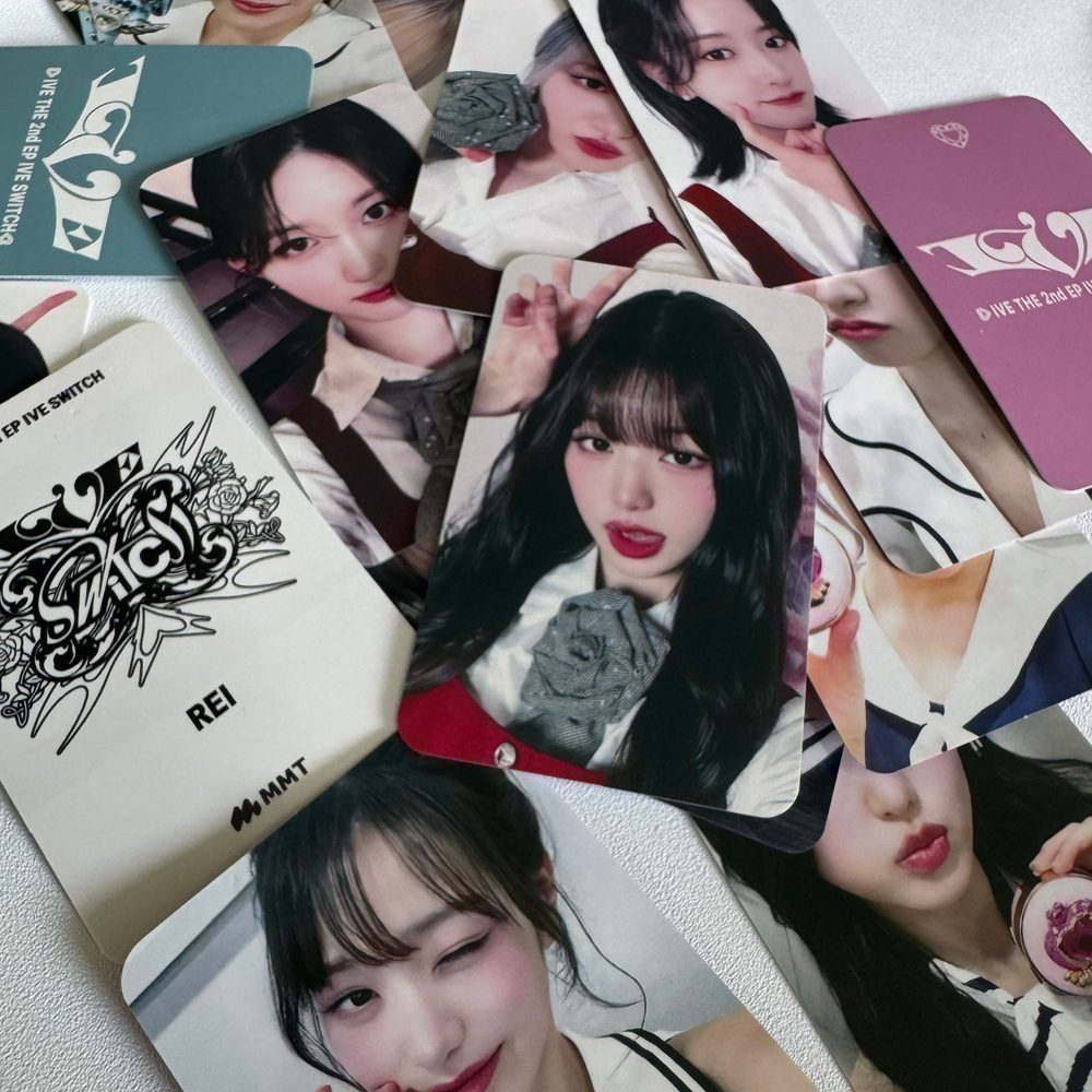 아이브포토카드 풀세트 18장 응원봉 아이돌굿즈 - 상세 이미지 2