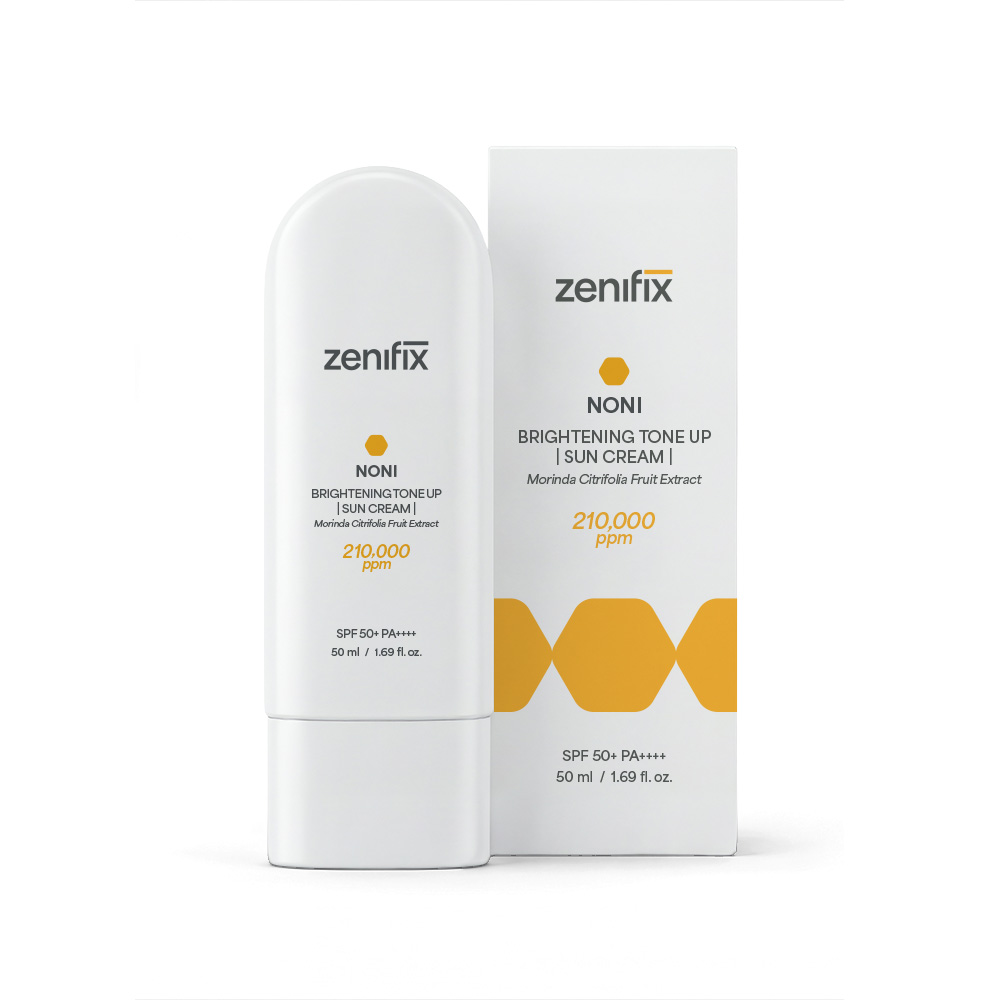 제니픽스 노니 브라이트닝 톤업 선크림 50ml(SPF50+) - 상품 이미지