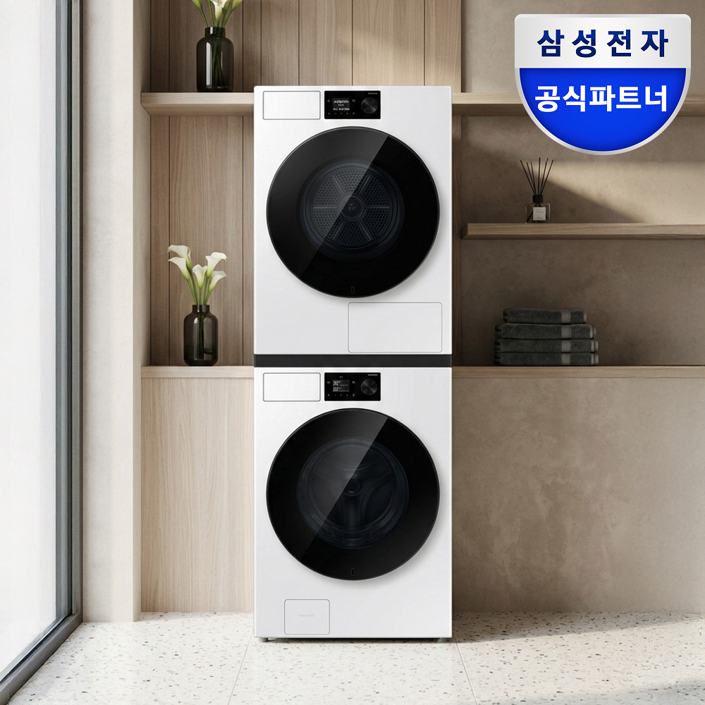 삼성 WF80H2422BDHW 비스포크AI 세탁기 24kg 건조기 22kg 세제자동투입 - 상품 이미지