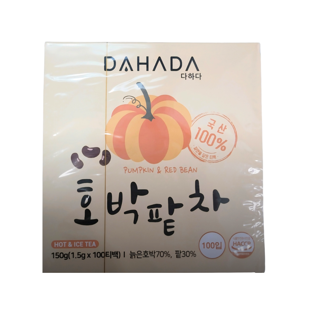 다하다 국내산 100% 호박팥차 1.5g 100개입 x1박스 - 상품 이미지
