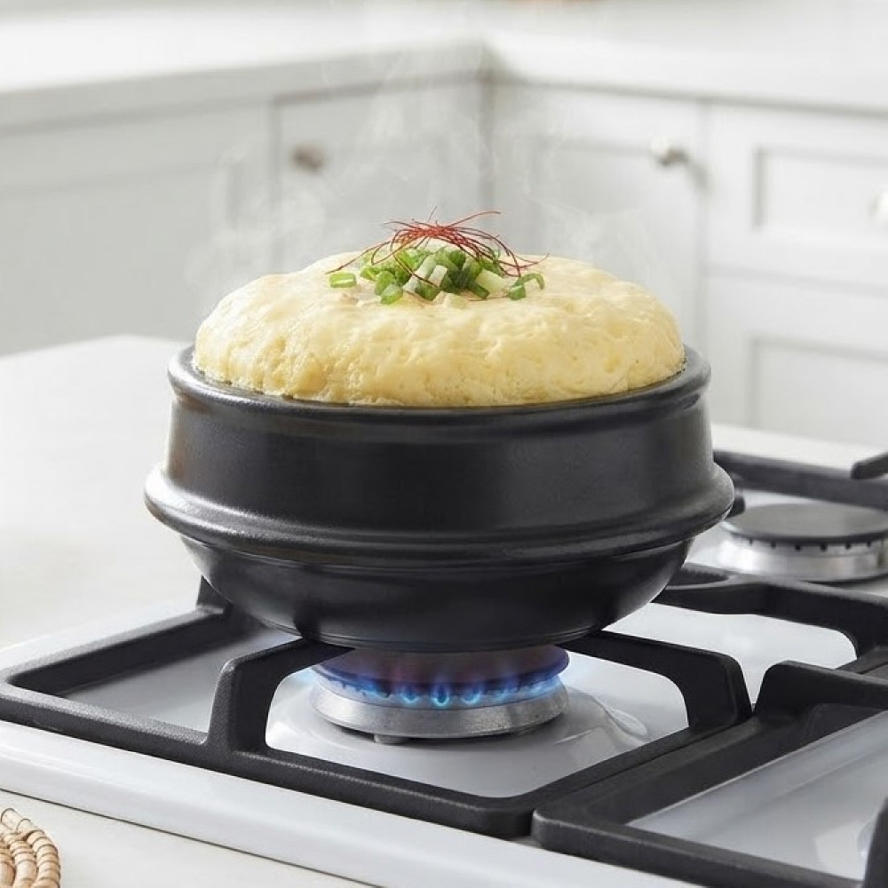 돌쇠 뚝배기 된장 찌개 미니 계란찜 삼계탕 뚝배기 그릇 11.8cm - 상품 이미지