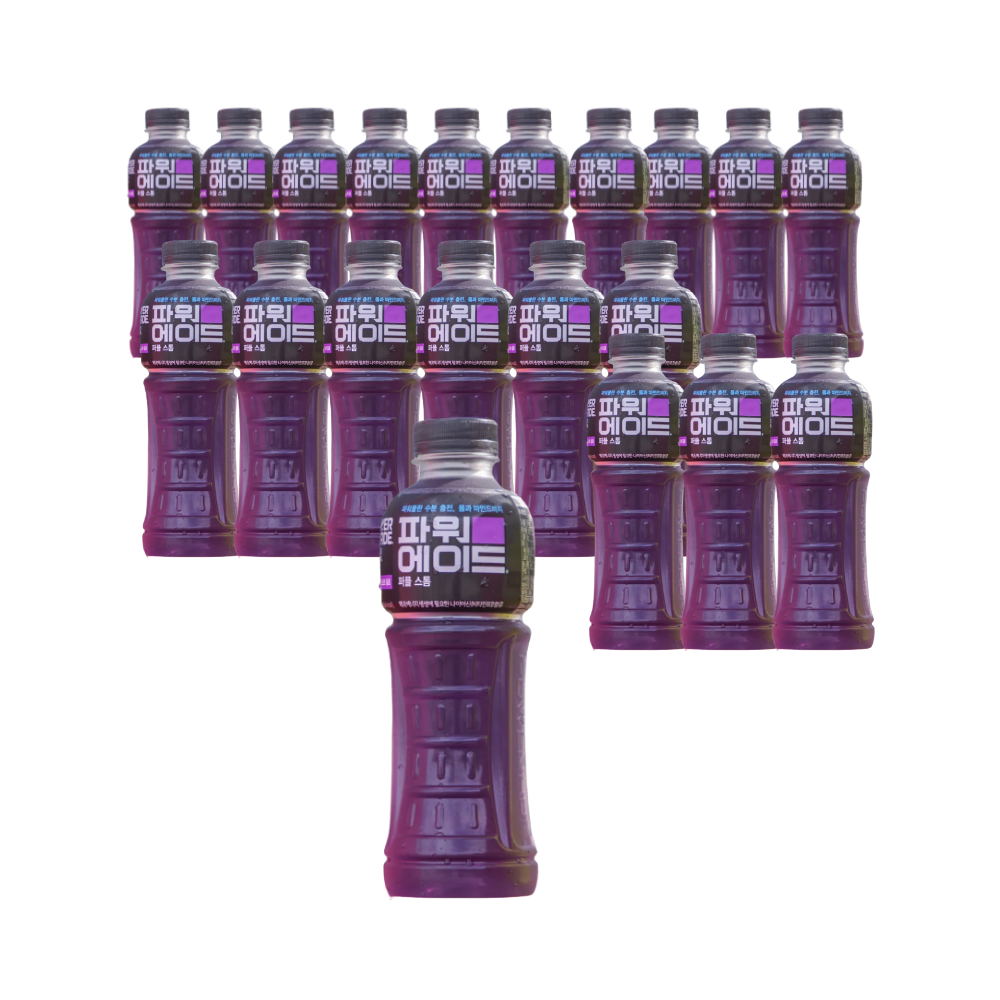 파워에이드 퍼플스톰 PET 600ml x20개 이온음료 스포츠음료 - 상품 이미지