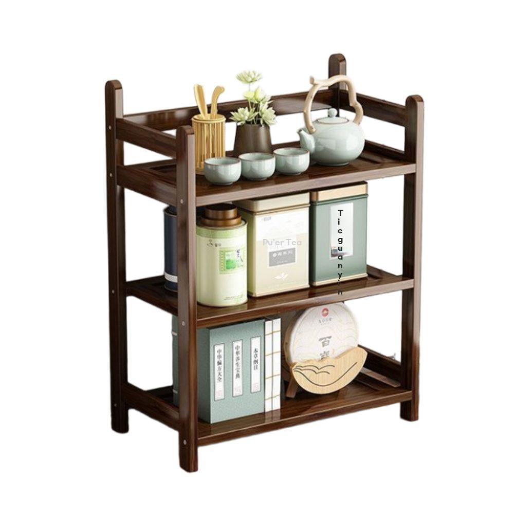 식탁 선반 정리대 선반장 주방 수납 탁상 진열대 정리 35CM - 상품 이미지