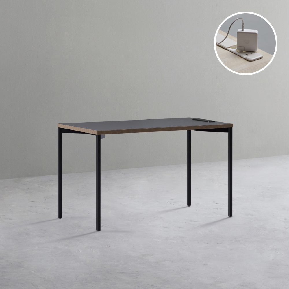 데스커 노트북 책상 1000x600mm, 화이트 - 상세 이미지 3