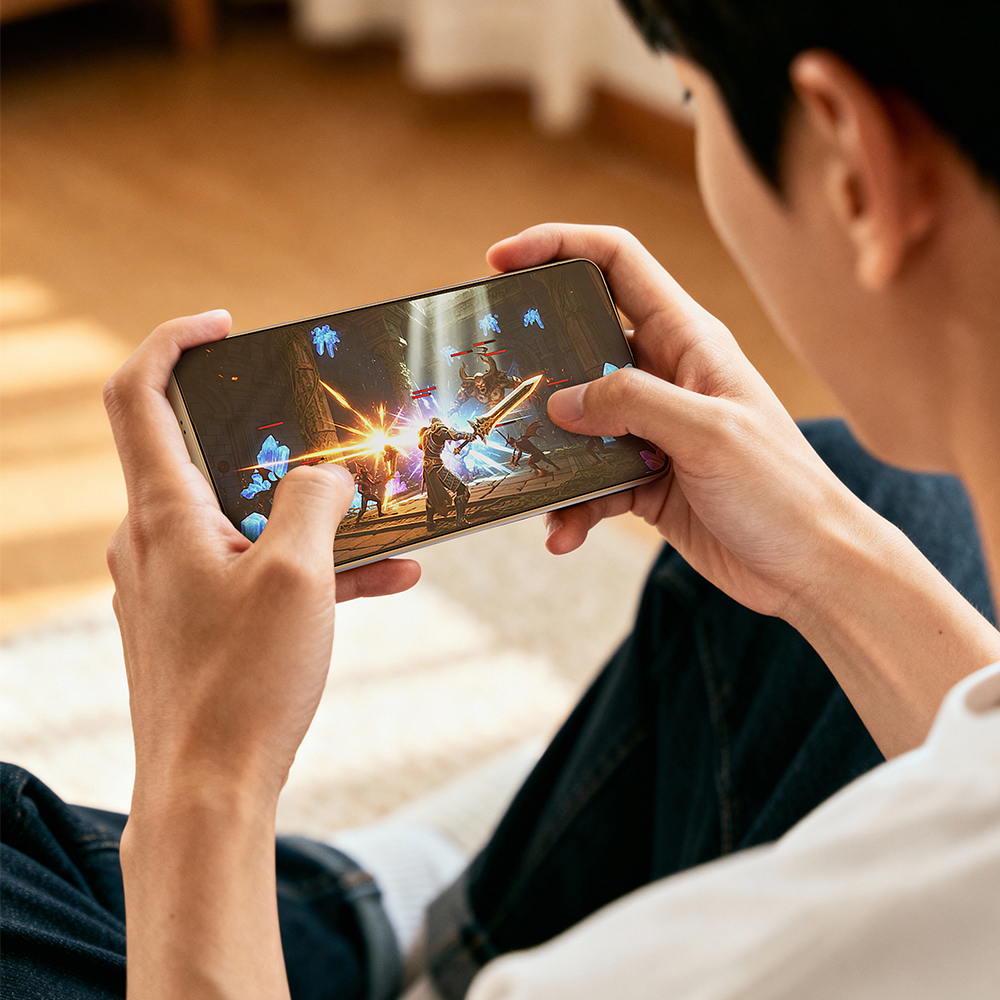 빅쏘 2.5CX 지문인식 강화유리 액정보호필름 갤럭시 점프5 A27, 2매입 - 상세 이미지 4