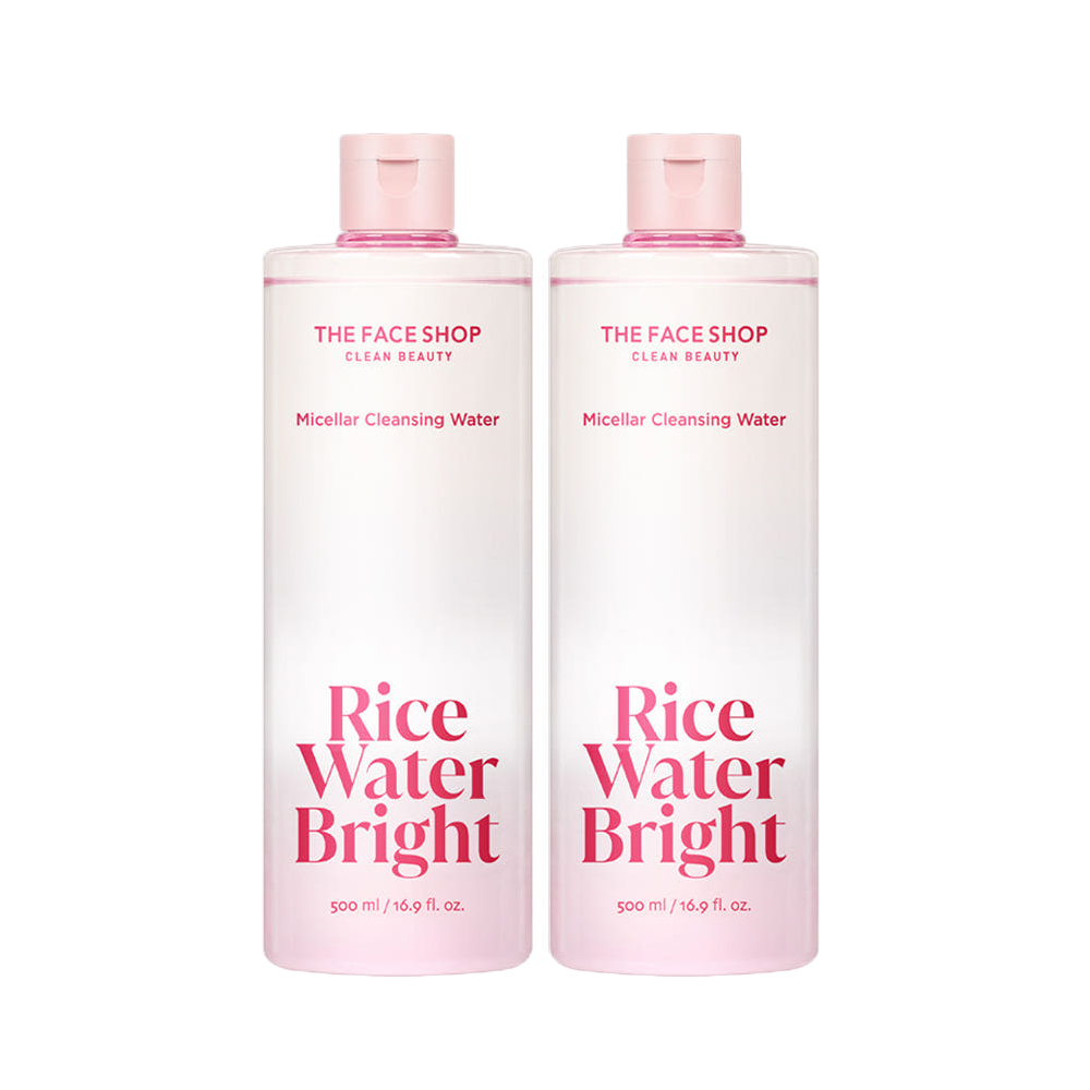 [슈퍼적립]더페이스샵 미감수 브라이트 미셀라 클렌징 워터 500ml 2개 - 상세 이미지 5