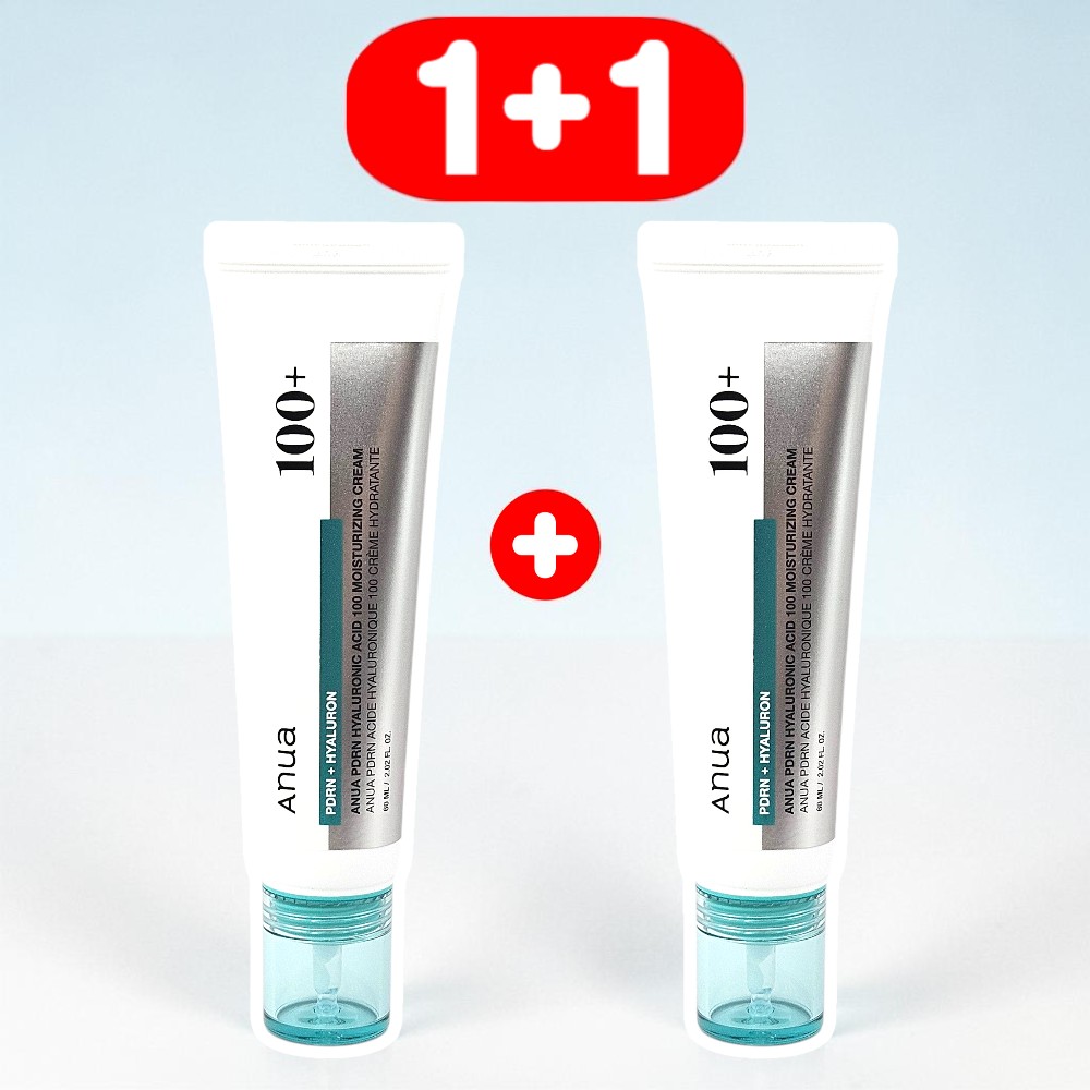 아누아 피디알엔 PDRN 히알루론산 100 수분 크림 60ml (+60ml 추가) 기획 - 상품 이미지
