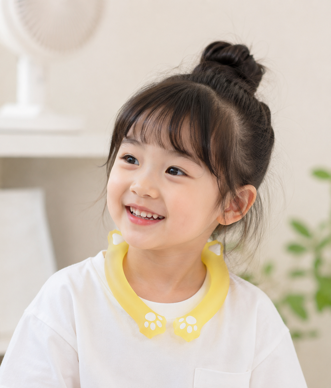 1+1 어린이 넥쿨러 아이스 유아 키즈 유치원 답례품 단체 고양이 캐릭터 - 상세 이미지 2