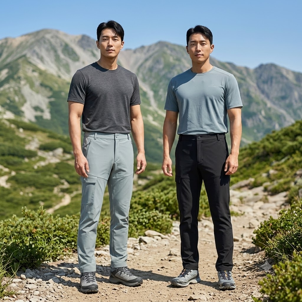 MILLET 밀레아웃도어 남성 여름 히든밴딩 냉감 스판 카고 아이스 등산바지 - 상세 이미지 2
