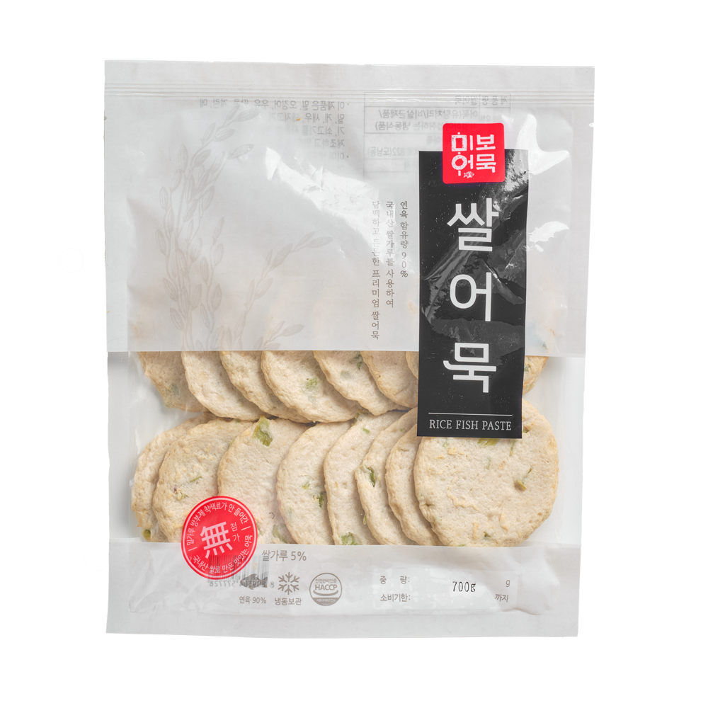미보 부산어묵 연육90% 쌀 어묵 오징어 땡초 보름 700g - 상세 이미지 2