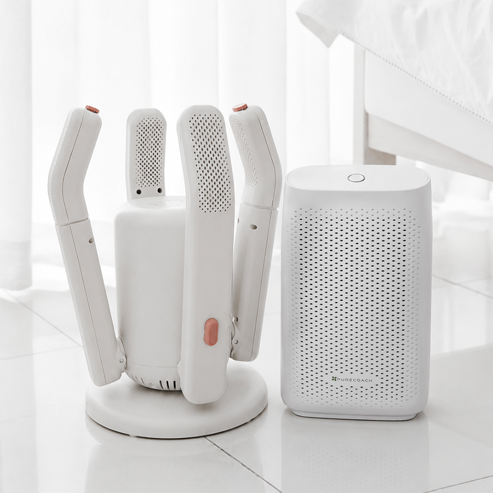 퓨어코치 신발 건조기 제습기 세트 집들이 선물 자취생 필수템 SD02F+DH750
