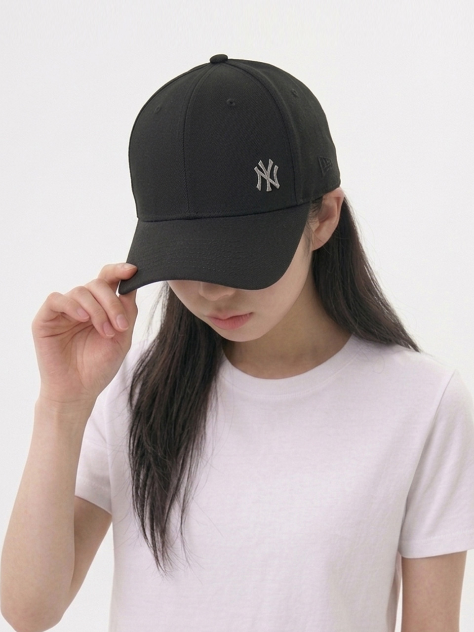 뉴에라 MLB 모자 플로리스 뉴욕 양키스 볼캡 블랙 11198850 - 상세 이미지 5
