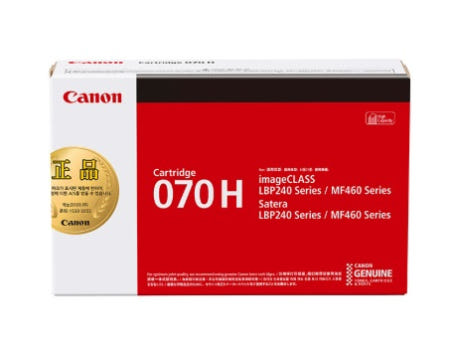 캐논 CRG-070H 정품토너 검정 LBP243dw 248x mf462dw 469dw