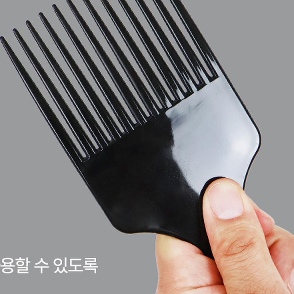 클래식디자인포마드빗 넓은빗살머리엉킴방지헤어스타일링빗 두피손상방지스타일연출남자헤어빗 - 상세 이미지 3