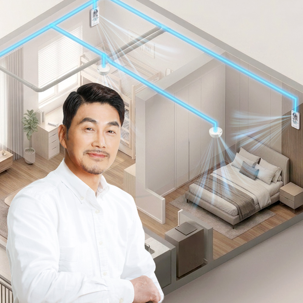 [2026년 신형 IoT관제 산소발생기] 가정용 실내용 수면 숙면 불면증 침실 인테리어 공간케어 - 상품 이미지