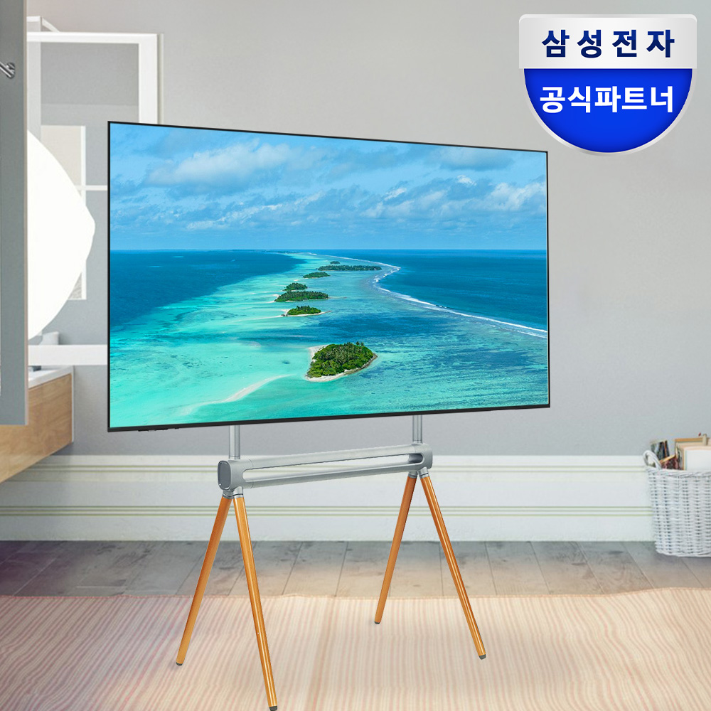 삼성전자 LH55BEFHLGFXKR UHD 4K 스마트 비즈니스 TV 138.7cm(55인치), 이젤형스탠드