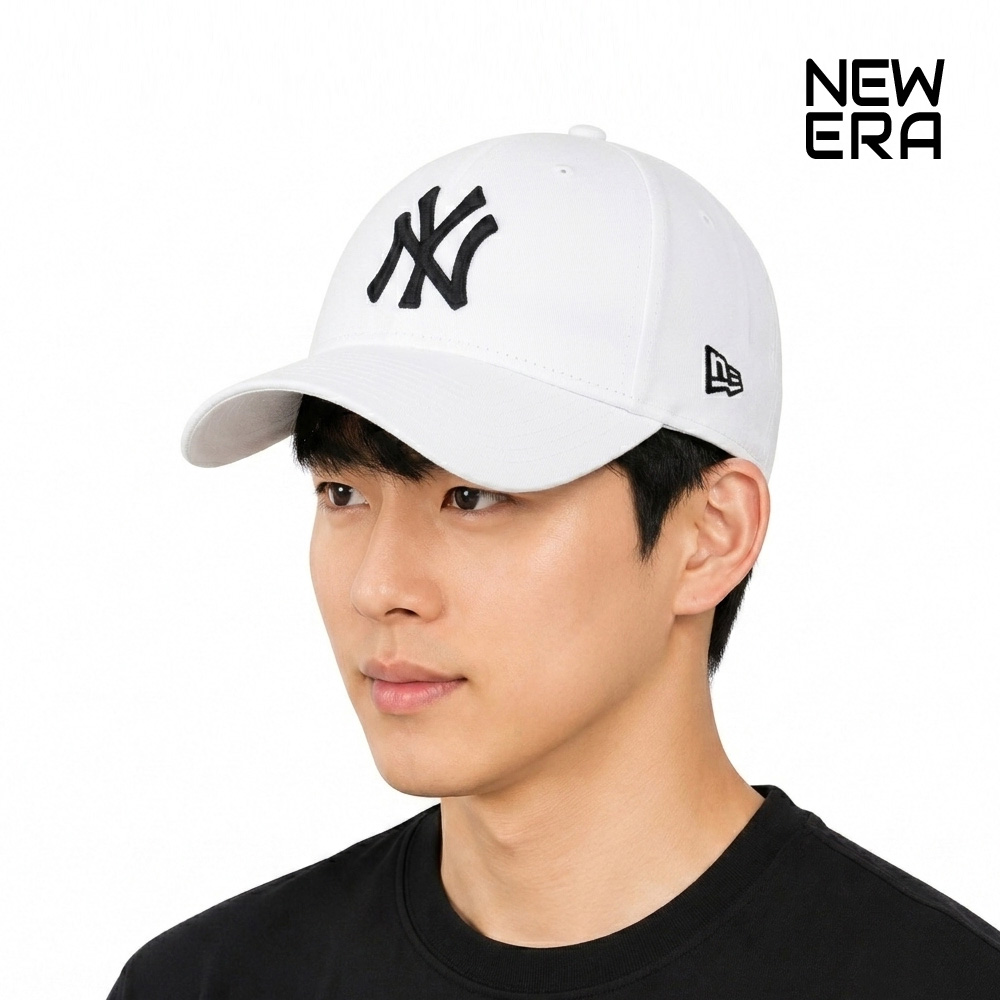 뉴에라 MLB 모자 리그 에센셜 뉴욕 양키스 볼캡 화이트 10745455 - 상세 이미지 2